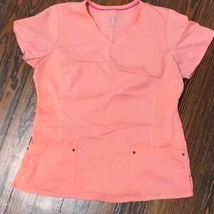 Healling hands yoga large scrub top